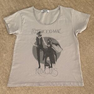 Daydreamer Fleetwood Mac Rumours Tee in Gray